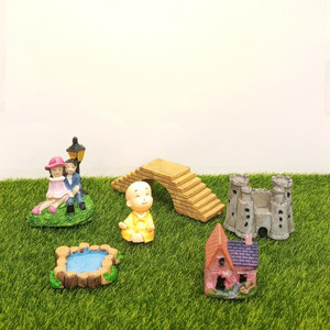 Miniature garden set sales