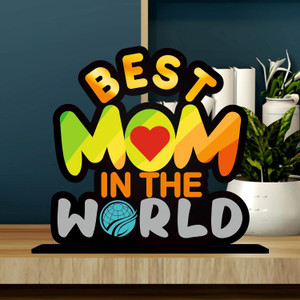 Best Mom Decorative Showpiece - 15 cm
