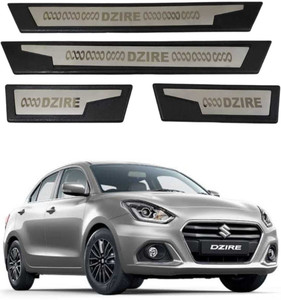 INDMOTIVE Footstep SWIFT DZIRE Door Sill Plates Set of 4Pcs ABS