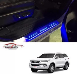 carxen LED Car Door Plate for Toyota Fortuner Set of 4PCS Blue