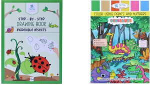 Step by Step Drawing Book - Incredible Insects