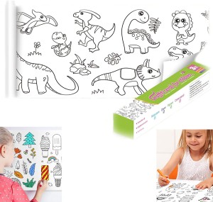 KolorFish Coloring Re-Stick Drawing Paper Roll for Kids, 118X12 Inch Large  (Princess) Sketch Pad Price in India - Buy KolorFish Coloring Re-Stick  Drawing Paper Roll for Kids, 118X12 Inch Large (Princess) Sketch