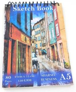 SHARMA BUSINESS A4 Sketch Book For Drawing and Painting 150 Thick