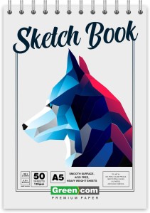 KAMAL A5 Drawing and Sketch Pad for Artists, 120LB/140GSM drawing pad, 50  Sheets/100 Pages Sketch Book for Alcohol Markers, solvent markers, pencils,  charcoal, pastels etc., Great Gift Idea Sketch Pad Price in India - Buy  KAMAL A5 Drawing and