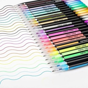 12 Pieces Kids Drawing Toys Watercolors Neon Pen Art Pens Sketch Colored  Kawaii Crafts Tools  Fruugo IN