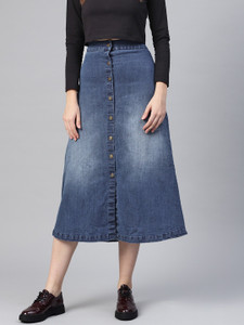 Jeans skirt flipkart deals