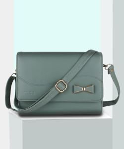 ALSU Green Blue Sling Bag Women sling bag Light Green Flipkart