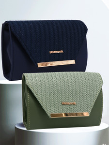 BANDICOOT Blue Green Sling Bag COMBO PORSCHE BLUE PORSCHE GREEN 6 Blue Green Price in India Flipkart