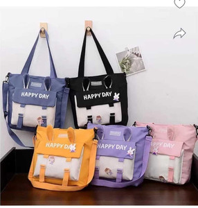 sameencollection Blue Tote Nylon cloth women s bag new shoulder bag Korean version sweet and fashionable YELLOW Price in India Flipkart