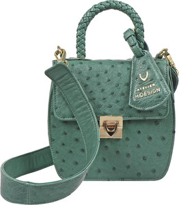 Hidesign green handbag new arrivals