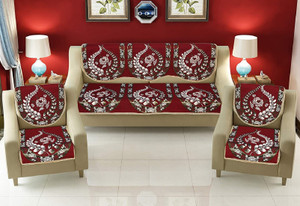 Aakriti Homes Cotton Embroidered Sofa Cover