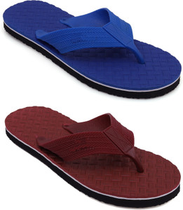 Buy LYVI Men Ultra Pack of 2 Hawai Chappal Stylish Multicolor