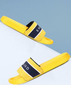 Yellow cheap bally slides
