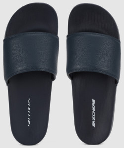 Skechers Men PADDED SLIDE Slides Buy Skechers Men PADDED SLIDE Slides Online at Best Price Shop Online for Footwears in India Flipkart