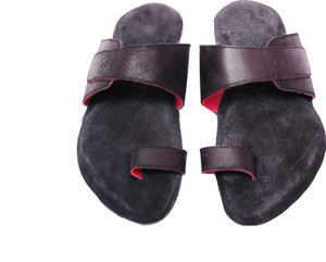 Leather chappals for on sale men's flipkart