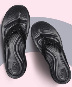 Crocs capri 2025 sequin flip flop