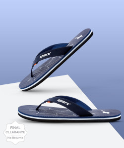 Buy Sparx Men Men SFG 46 Navy Blue Flip Flops Online at Best