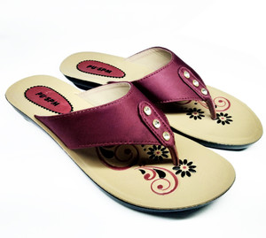 Ladies pu 2024 chappal