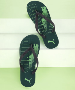 Puma green clearance flip flops