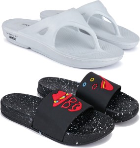 Buy online Black Rubber Flip Flops from Slippers, Flip Flops & Sliders for  Men by Style Height for ₹339 at 32% off