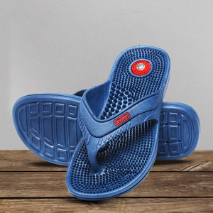 Unistar Men Acupressure Flip Flops Natural Leg Foot Massager