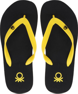 Benetton slippers black top