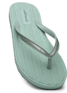 Sage green flip store flops