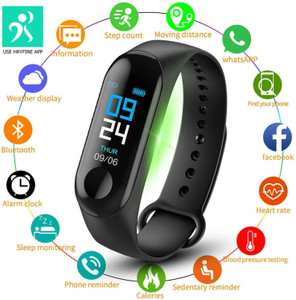 SYARA OAQ 318L M3 Smart band compatiable with all Smartphones