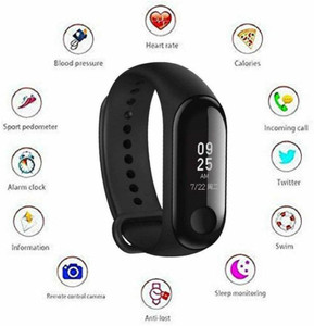 M3 heart smartband oled top