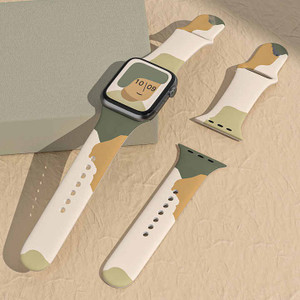 RETRACK New Fashion Band For iWatch Strap 45mm 44mm 42mm Printing