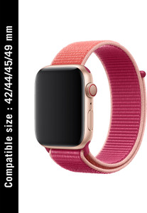 DailyObjects Hibiscus Dual Colour Nylon Apple WatchBand 42 44 45 49mm Smart Watch Strap Price in India Buy DailyObjects Hibiscus Dual Colour Nylon Apple WatchBand 42 44 45 49mm Smart Watch Strap onlin...