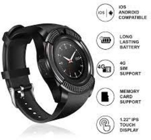 V8 smart watch price best sale