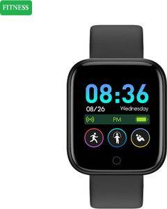 Bymaya D1774 A1 MAX SLEET TRACKER MULTI FACES SMART WATCH BLACK