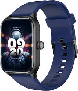 Cellecor STEW 1.83" BT Calling, 500 NITS, AI Voice Assistant,SPo2,HR, Split Screen Smartwatch