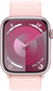 Apple watch gold aluminum case with pink sand sport outlet loop