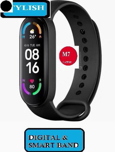 Actariat AQ2672 M7 PRO STEP COUNT BLUETOOH SMART BAND BLACK PACK