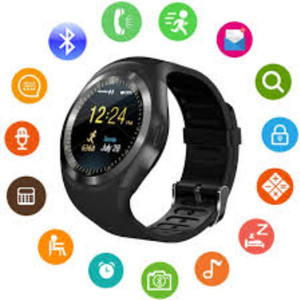 Touch watch circle shape store