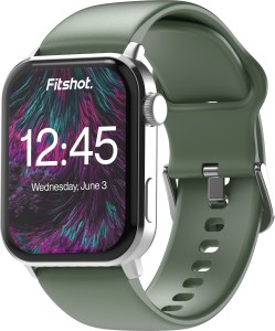 Fitshot Crystal 1.8inch AMOLED Display with bluetooth calling 560 nits brightness Smartwatch