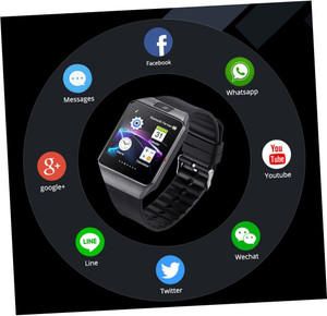 Master Smart Watch with 2G 3G SIM and Upto 32GB Memory Card Slot