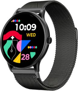 Fire-Boltt Ninja Talk 35.3mm (1.39) Round Bluetooth Calling Metal Body,120 Sports Modes Smartwatch