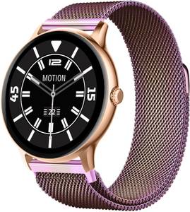 Fire-Boltt Ninja Talk 35.3mm (1.39) Round Bluetooth Calling Metal Body,120 Sports Modes Smartwatch