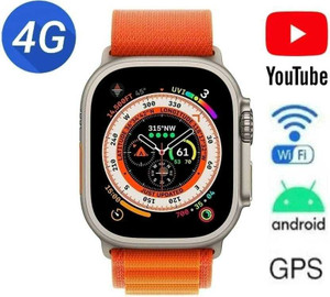 Qexle NEW S8 Ultra YOUTUBE Smart Watch SIM Card GPS 4G Network Android System Smartwatch Price in India Buy Qexle NEW S8 Ultra YOUTUBE Smart Watch SIM Card GPS 4G Network