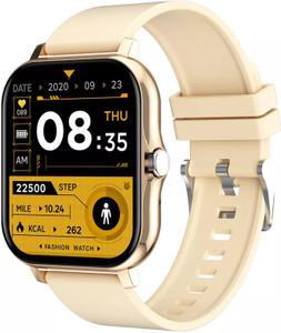 Belear G18 Golden Bluetooth Calling 1.7Inch HD Display Multiple