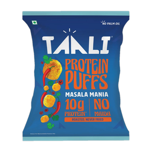 Protein Puffs | Masala Puff, Roasted Snack, Corn & Jowar, No Palm Oil,No Maida Chips