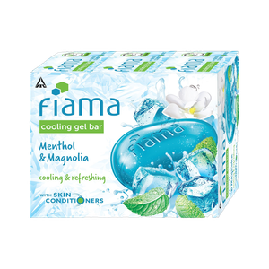 Cooling Menthol & Magnolia Soap Gel Bathing Bar, For Moisturized Skin