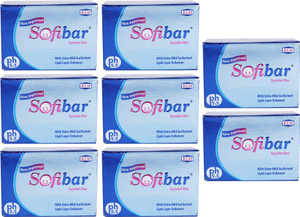 Sofibar Syndet Bar With Skin Friendly pH 5.5 Pack of 8 Price
