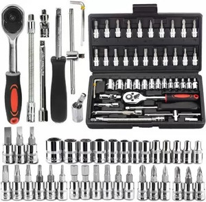 upal 46 in 1 Pcs Tool Kit for Home Use Spanner Set Bike Tool Kit