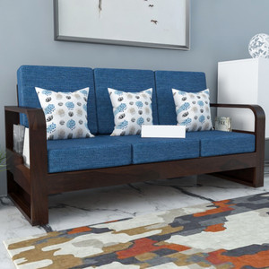Kendalwood Furniture Solid Wood 3 Seater Wooden Sofa set for