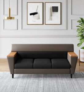 Godrej Interio Vertex Leatherette 3 Seater Sofa Price in India