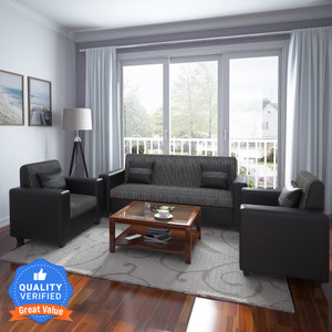 Flipkart Perfect Homes Leatherette 3 1 1 Sofa Set Price in India